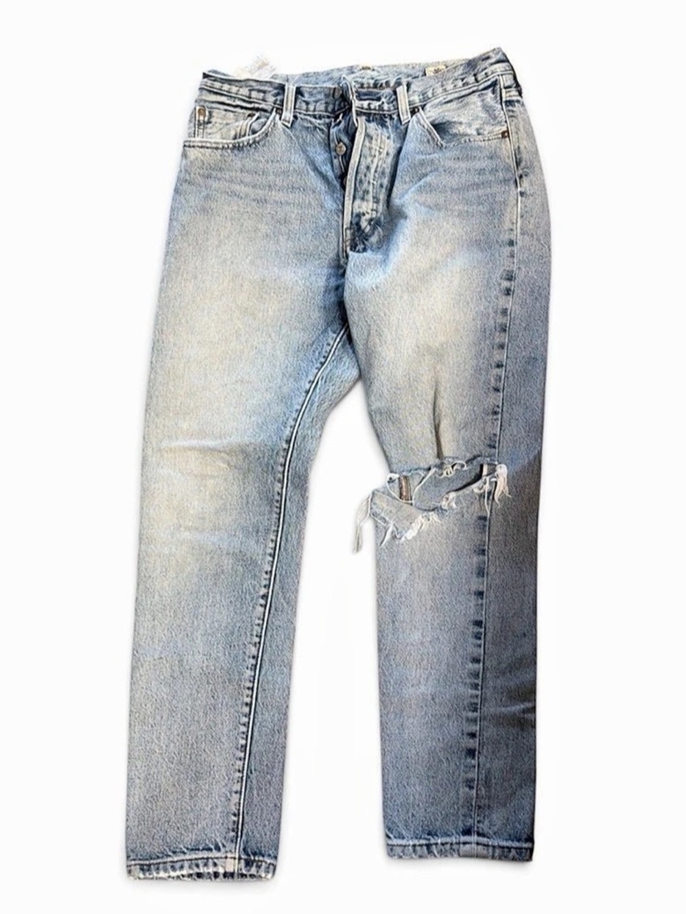Levi's 501 White Oak Cone Denim Straight Leg Jeans Waist 29 x 28